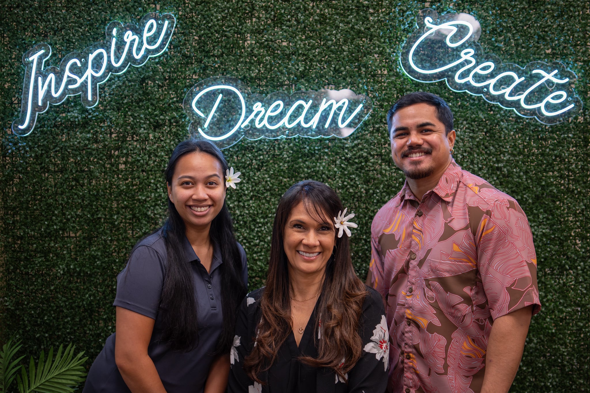 Staff at Kapolei coworking space INPEACE